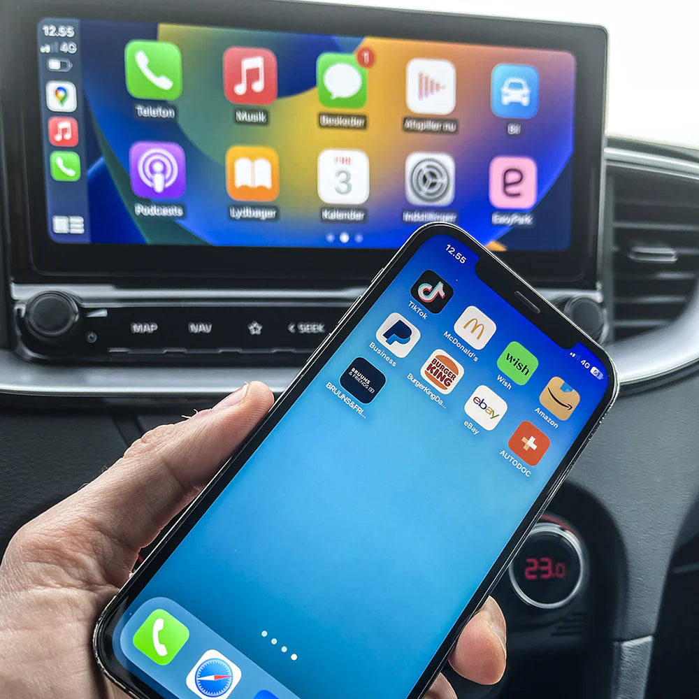 CarTVbox - Acceso inalámbrico a , Netflix y Apple CarPlay/Android  Auto en coche